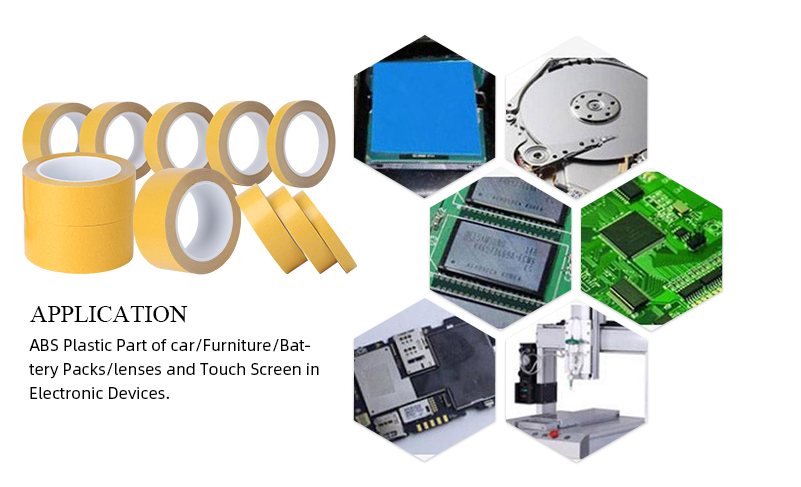 application for PVC double sided tape